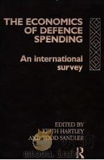 The Economics of Defence Spending:An International Survey（1990 PDF版）