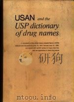 usan and the usp dictionary of drug names     PDF电子版封面     