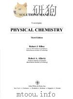 PHYSICAL CHEMISTRY  PARTONE：THERMODYNAMICS（ PDF版）