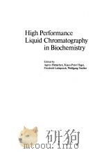 High Performance Liquid Chromatography in Biochemistry（ PDF版）