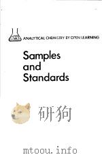 Samples and Standards     PDF电子版封面    NORMAN B.CHAPMAN 