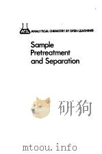Sample Pretreatment and Separation     PDF电子版封面    NORMAN B.CHAPMAN 
