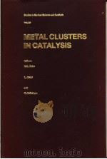 METAL CLUSTERS IN CATALYSIS     PDF电子版封面  0444427082  B.C.Gates  L.Guczi  H.Knozinge 