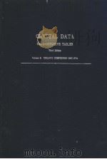 CRYSTAL DATA DETERMINATIVE TABLES Third Edition  Volume 3：ORGANIC COMPOUNDS  1967-1974  TETRAGONAL     PDF电子版封面    J.D.H.Donnay 