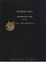 CRYSTAL DATA DETERMINATIVE TABLES Third Edition  Volume 5：ORGANIC COMPOUNDS 1975-1978  ORTHORHOMBIC（ PDF版）