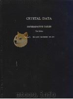 CRYSTAL DATA DETERMINATIVE TABLES Third Edition  Volume 5：ORGANIC COMPOUNDS 1975-1978  HEXAGONAL & R（ PDF版）