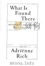 What Found There     PDF电子版封面     
