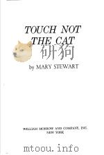 TOUCH NOT THE CAT     PDF电子版封面     