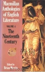 Macmillan Anthologies of English Literature VOLUME 4     PDF电子版封面     
