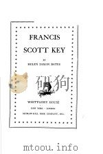 FRANCIS SCOTT KEY     PDF电子版封面     