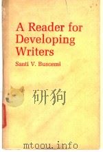 A Reader for Developing Writers     PDF电子版封面     
