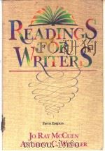 Readings for Writers     PDF电子版封面  0155758330   