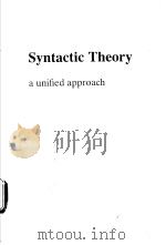 Syntactic Theory     PDF电子版封面     