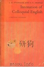 Iotonation of Colloquial English     PDF电子版封面     