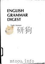 ENGLISH GRAMMAR DIGEST     PDF电子版封面     