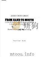FROM HAND TO MOUTH（ PDF版）