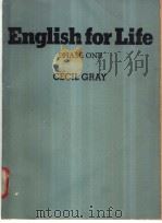 English for Life     PDF电子版封面     