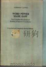 WORD POWER MADE EASY     PDF电子版封面     