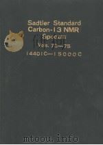 Sadtler Standard Carbon-13 NMR Spectra Vols.73-75 14401C-15000C     PDF电子版封面     