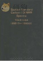 Sadtler Standard Carbon-13 NMR Spectra Vols.61-64 1200IC-12800C     PDF电子版封面     