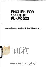 ENGLISH FOR SPECIFIC PURPOSES     PDF电子版封面     
