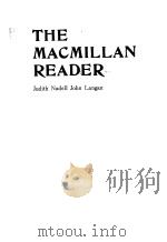 THE MACMILLAN READER     PDF电子版封面     