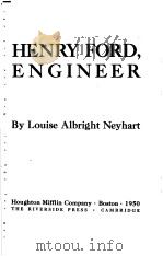 HENRY FORD，ENGINEER（ PDF版）