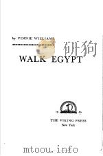 WALK EGYPT（ PDF版）