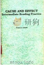 CAUSE AND EFFECT     PDF电子版封面     