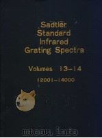 Standard Infrared Grating Spectra Volumes 13-14     PDF电子版封面     