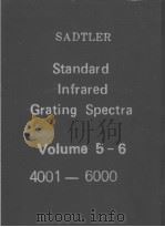Standard Infrared Grating Spectra Volume 5-6     PDF电子版封面     