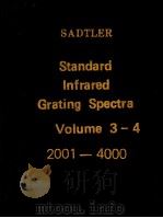 Standard Infrared Grating Spectra Volume 3-4     PDF电子版封面     
