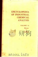 ENCYCLOPEDIA OF INDUSTRIAL CHEMICAL ANALYSIS VOLUME 16（ PDF版）