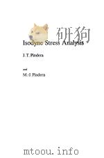 Isodyne Stress Analysis     PDF电子版封面     