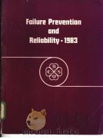 Failure prevention and Reliability 1983     PDF电子版封面     