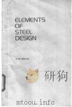 ELEMENTS OF STEEL DESIGN     PDF电子版封面     