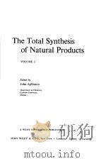 The Total Synthesis of Natural Products     PDF电子版封面     