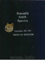 Standard N.M.R. Spectra Volumes 89-90     PDF电子版封面     