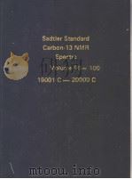 SADTLER STANDARD CARBON-13 NMR SPECTRA VOLUME 96     PDF电子版封面     