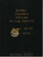 Sadtler Standard Infrared Grating Spectra Volumes 49-50     PDF电子版封面     