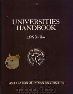 UNIVERSITIES HANDBOOK 1983-84     PDF电子版封面     