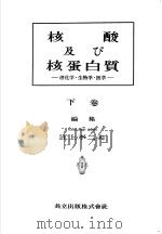 核酸及び核蛋白质  理化学·生物学·医学  （下卷）   昭和26年06月第1版  PDF电子版封面    江上不二夫编集 