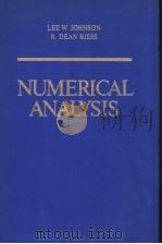 NUMERICAL ANALYSIS     PDF电子版封面  0201034425  LEE W.JOHNSON  R.DEAN RIESS 