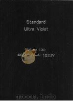 Standard Ultra Violet Volume 139     PDF电子版封面     
