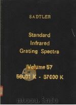SADTLER Standard Infrared Grating Spectra Volume 57（ PDF版）