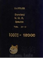 SADTLER Standard N.M.R. Spectra Vols.16-18     PDF电子版封面     