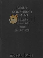 SADTLER DYES，PIGMENTS & STAINS IR Spectra Volumes 3-5     PDF电子版封面     