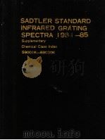 SADTLER STANDARD INFRARED GRATING SPECTRA 1981-85     PDF电子版封面     