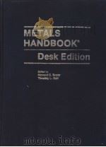 METALS HANDBOOK BESK EDITION 1 GLOSSARY OF METALLURGICAL TERMS AND ENGINEERING TABLES（ PDF版）