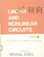 LINEAR AND NONLINEAR CIRCUITS  VOLUME 2  CHAPTER 6 FIRST-ORDER CIRCUITS   1984  PDF电子版封面    E.S.KUH  C.A.DESOER  L.O.CHUA 